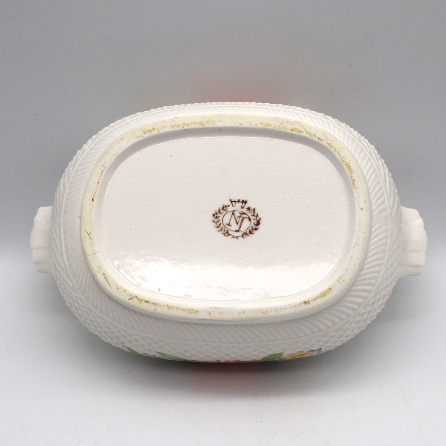 ノリタケ　蓋付き NT・ノリタケ・蓋付き陶器・洋食器・小物入れ・No.210329-24・梱包