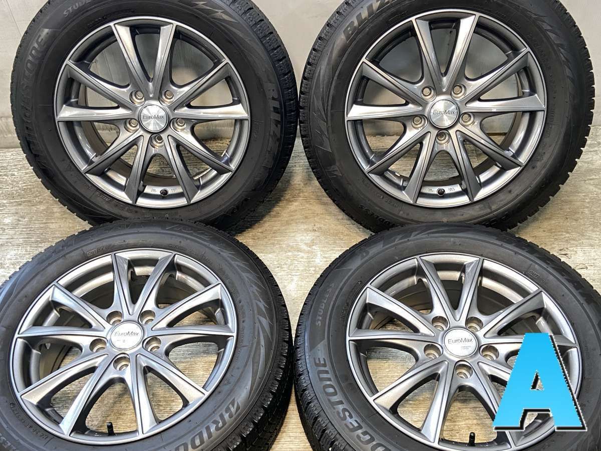 205/60R16 ブリヂストン ブリザック VRX2 ユーロマックス 16x6.5
