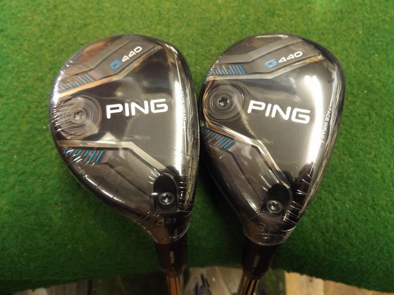 3669 PING G440 HYBRID 3 4 PING TOUR 2.0クロム 85 S カバー有 セット ピン ユーティリティ .3670