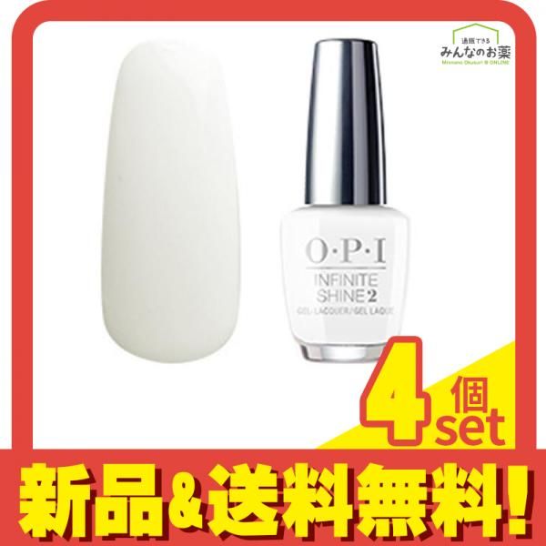 O・P・I インフィニットシャイン ネイルラッカー ISLL00 15mL 4個セット まとめ売り