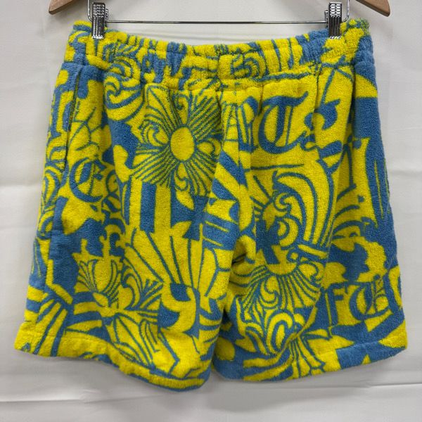 CHROME HEARTS クロムハーツ THE 69 パイル地総柄ハーフパンツ S