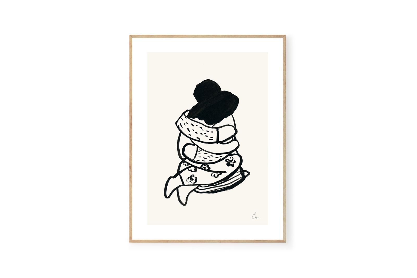 The Poster Club アートポスター 30×40cm Embrace/124x17234-30x40