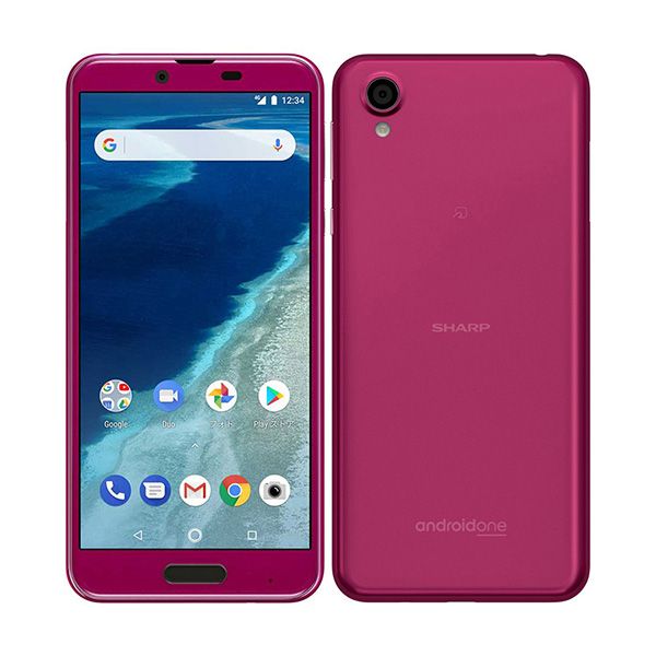 中古】 X4 Android One ボルドーピンク SIMフリー 本体 ワイモバイル スマホ シャープ【送料無料】 x4pk7mtm - メルカリ