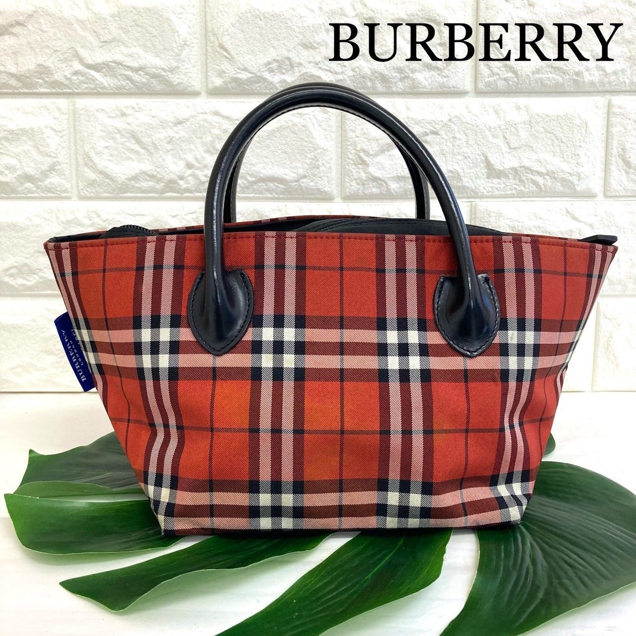 BURBERRY blue label バーバリー ブルーレーベル トートバッグ IA-0019 