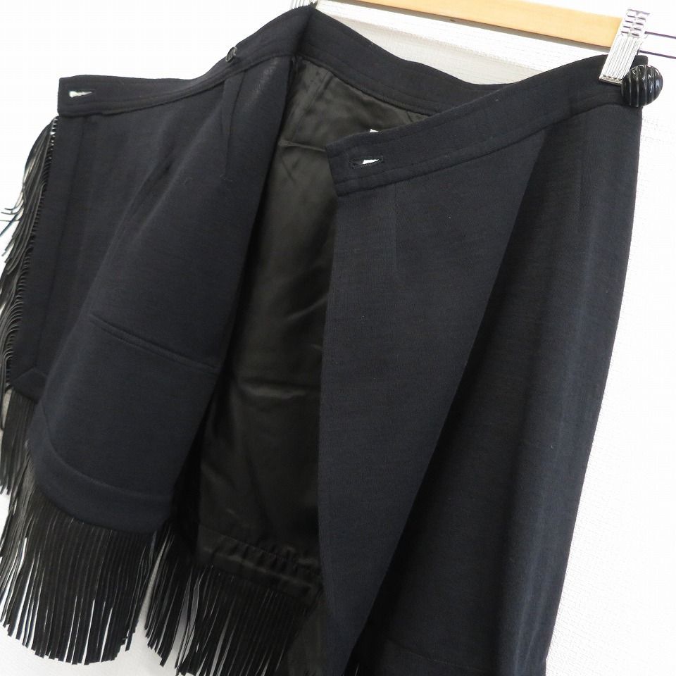 saint laurent リヴゴーシュ巻きスカート