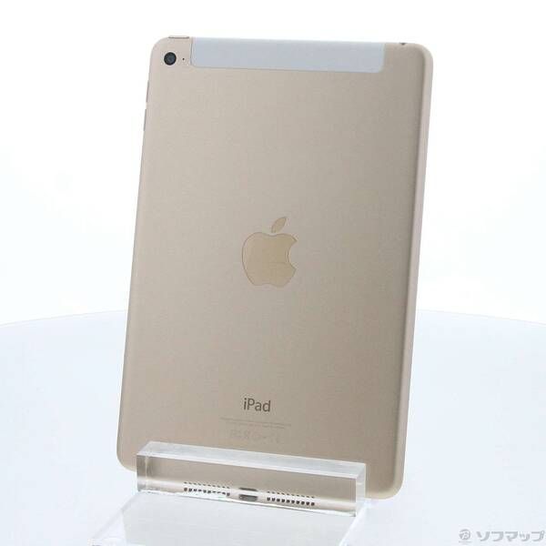 品〕 iPad mini 4 128GB ゴールド MK782J／A SIMフリー【262】 【公式 