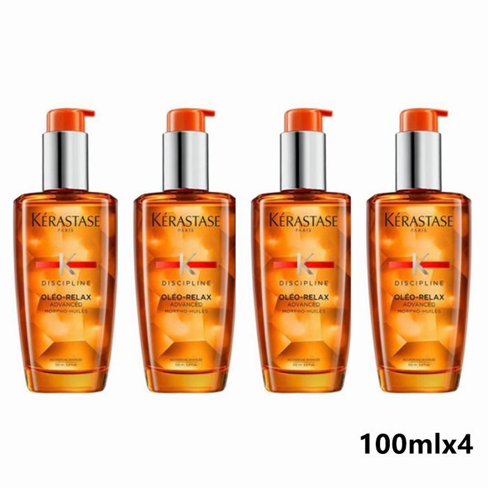 新品 4本 KERASTASE ケラスターゼDPフルイドオレオリラックス 100mlx4