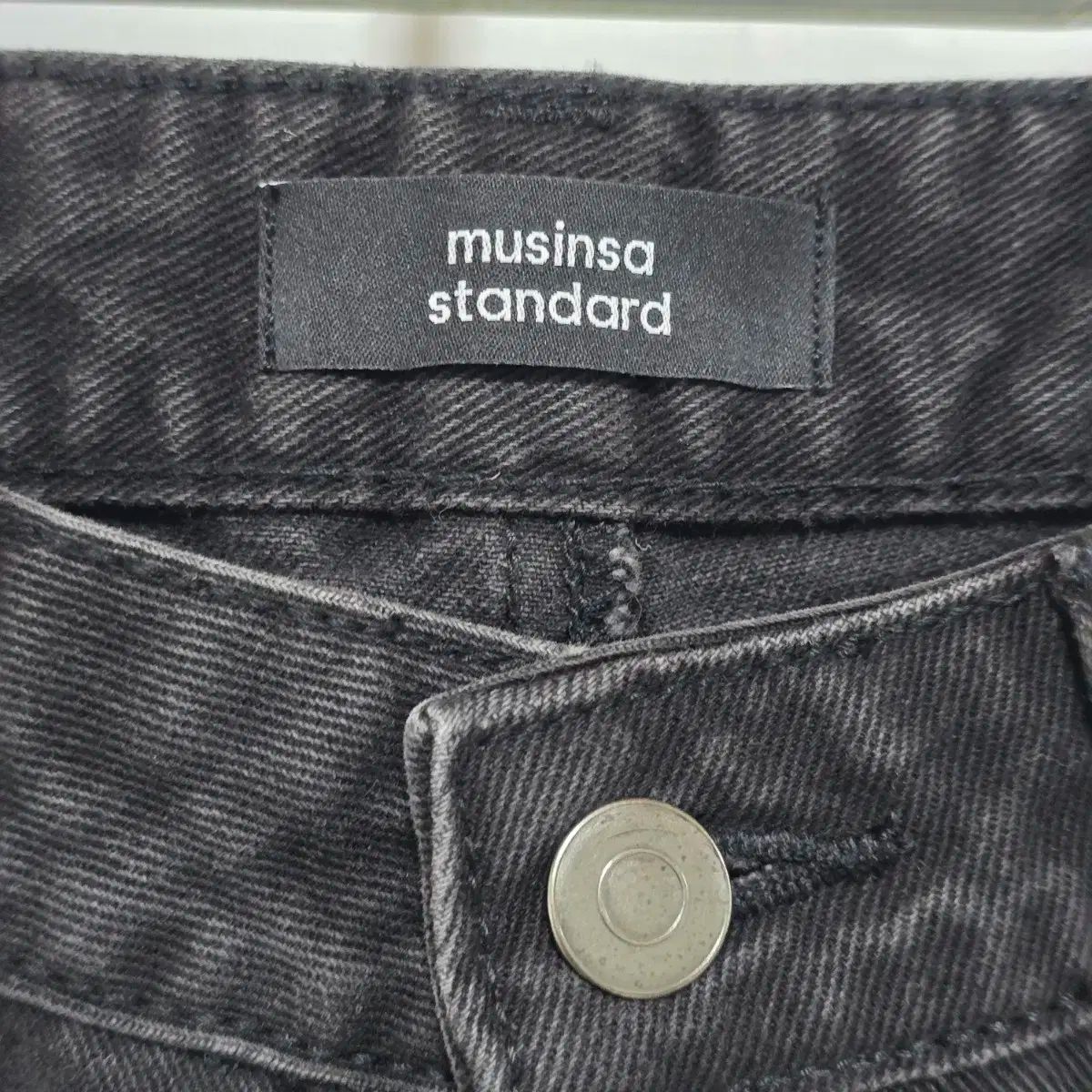 MUSINSA PARTIMENTO WOMEN ブラックデニムパンツ 新品 MUSINSA(ムシンサ) スタンダード ブラックデニム ブーツ