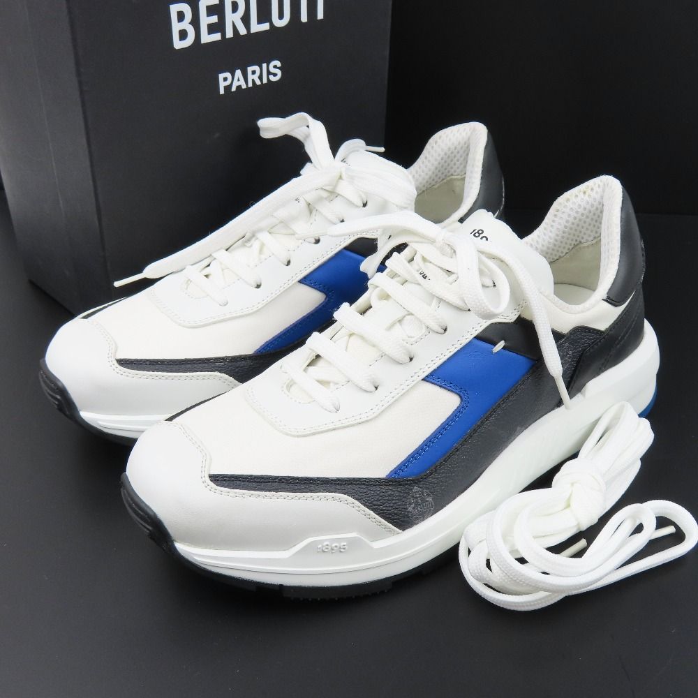 80022 Berluti ベルルッティ 靴 シューズ パルス ロゴ エンボス 7 1/2 