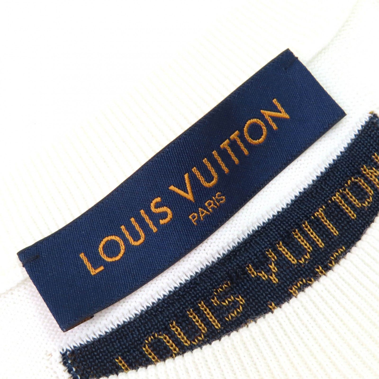 LOUIS VUITTON ルイヴィトン 21AW END GOAL エンドゴールLVクルーネックニットTシャツ RM212 GO5 HLN95W LOUIS VUITTON ルイヴィトン 21AW End Goal エンド ゴール クルー