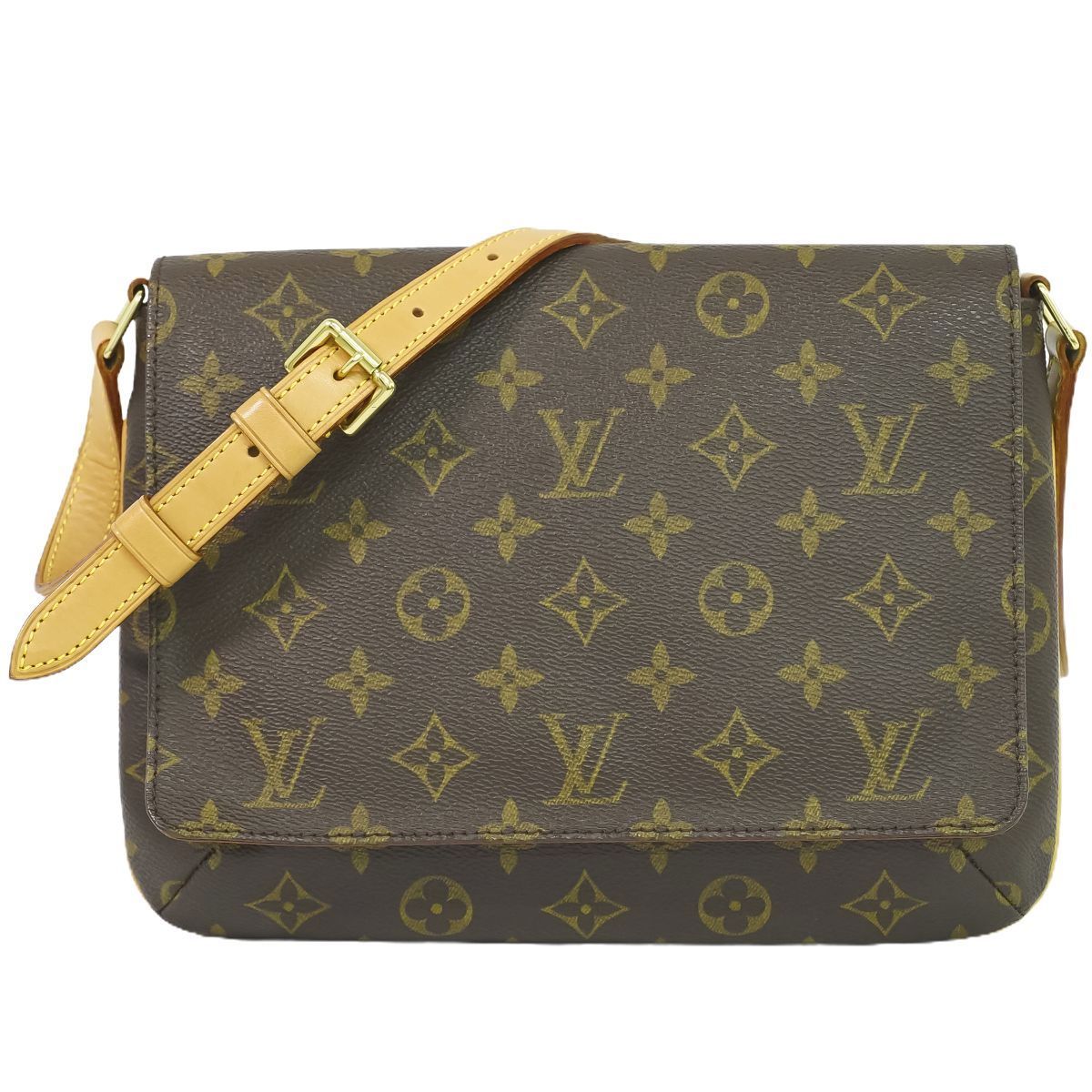 本物 ルイヴィトン LOUIS VUITTON LV ミュゼットタンゴ ショート