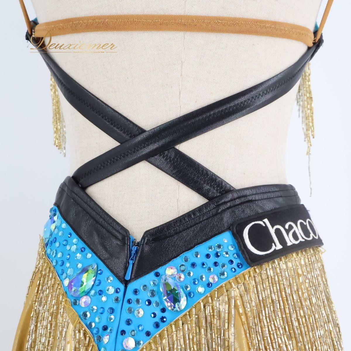 【CHACOTT】✨美品✨ 社交ダンス モダンドレス ワンピース 日本製 CHACOTT - 社交ダンス 衣装 チャコット ワンピース バレエ