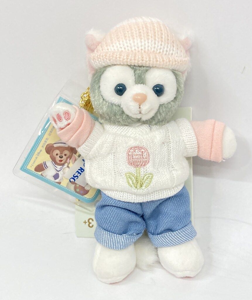 上海ディズニーリゾート ぬいぐるみキーチェーン Duffy and Friends