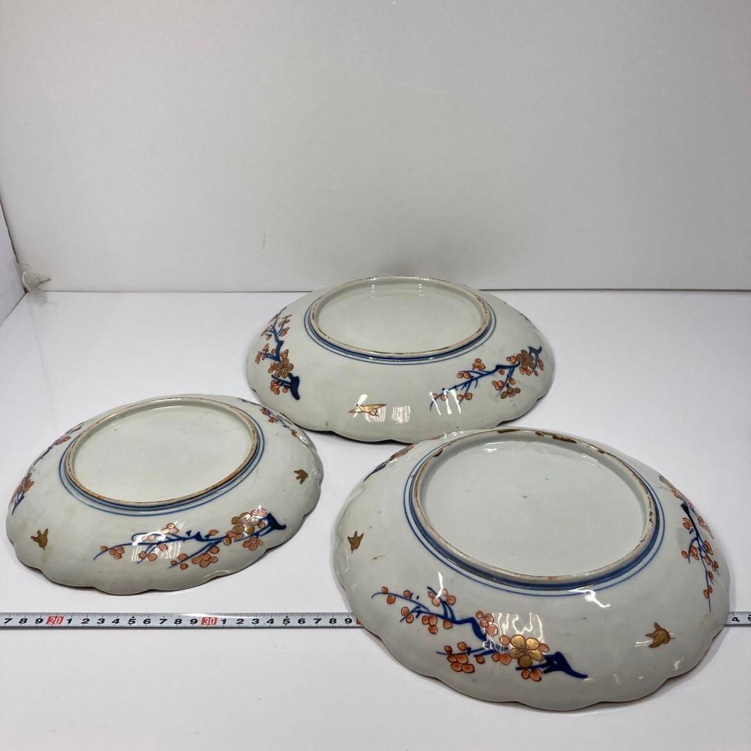 古伊万里　献上手　極彩色　菊割三ツ鉢　東Y5-0713②トヒサ 古伊万里 献上手 極彩色 菊割三ツ鉢 東Y5-0713②トヒサ - メルカリ