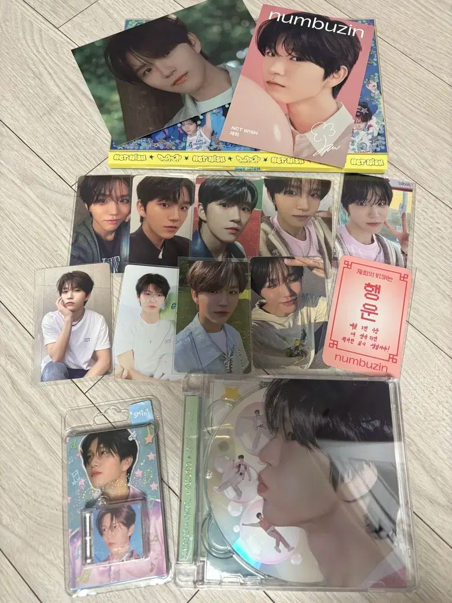 NCT エヌシーティー WIND AND WISH ジェヒ ポップポップ ジュエルケース JEWEL smini スミ二 Letter レター