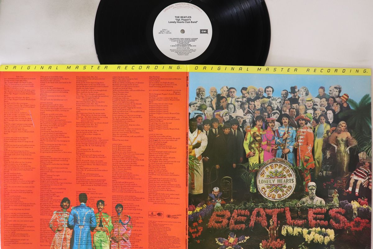米LP Beatles Sgt. Pepper&#039;s Lonely Hearts Club Band (- Mobile Fidelity) MFSL1100 EMI, MOBILE FIDELITY SOUND LAB /00400 米LP Beatles Sgt. Pepper's Lonely Hearts Club Band