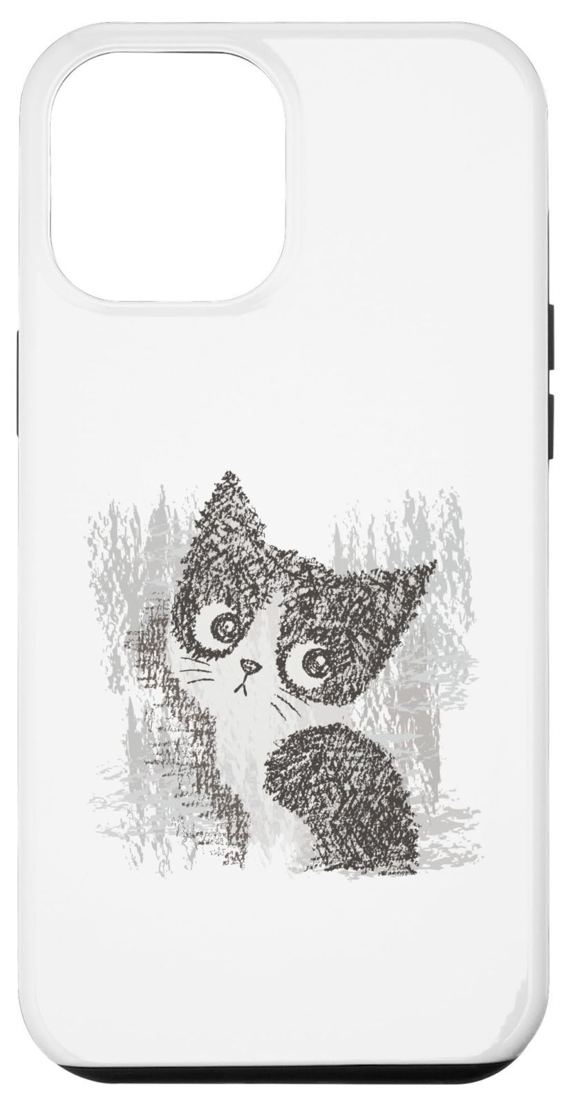 iPhone 14 Pro Max ネコ　ねこ　かわいい　子猫　ペット　おもしろ　動物　アート　イラスト　Toru Sanogawa 　オフィシャル スマホケース