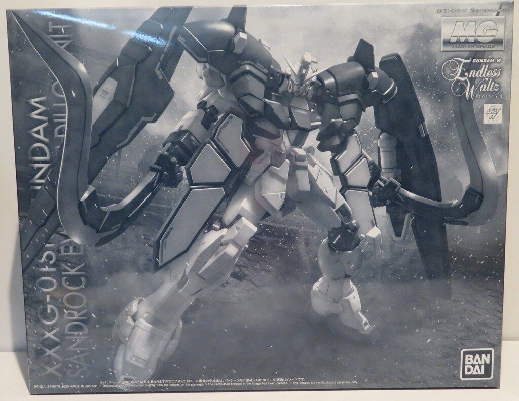 BANDAI SPIRITS MG 1|100 バンダイスピリッツ版 ガンダムサンドロック EW アーマディロ装備
