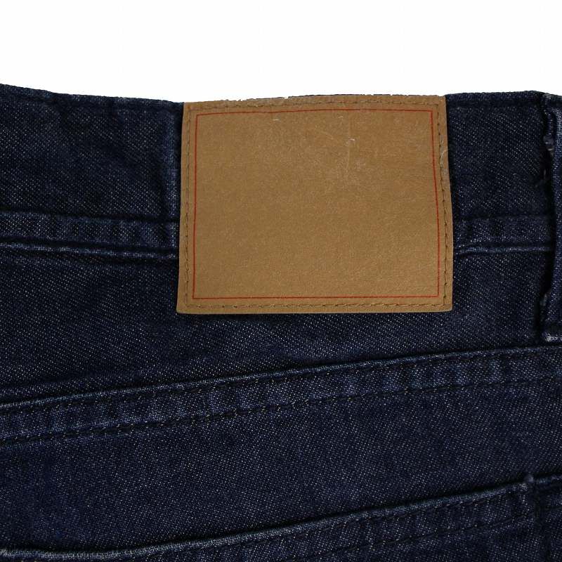 SOPHNET. デニムパンツ インディゴ SOPHNET. 2タックサルエルインディゴアンクルカットパンツ