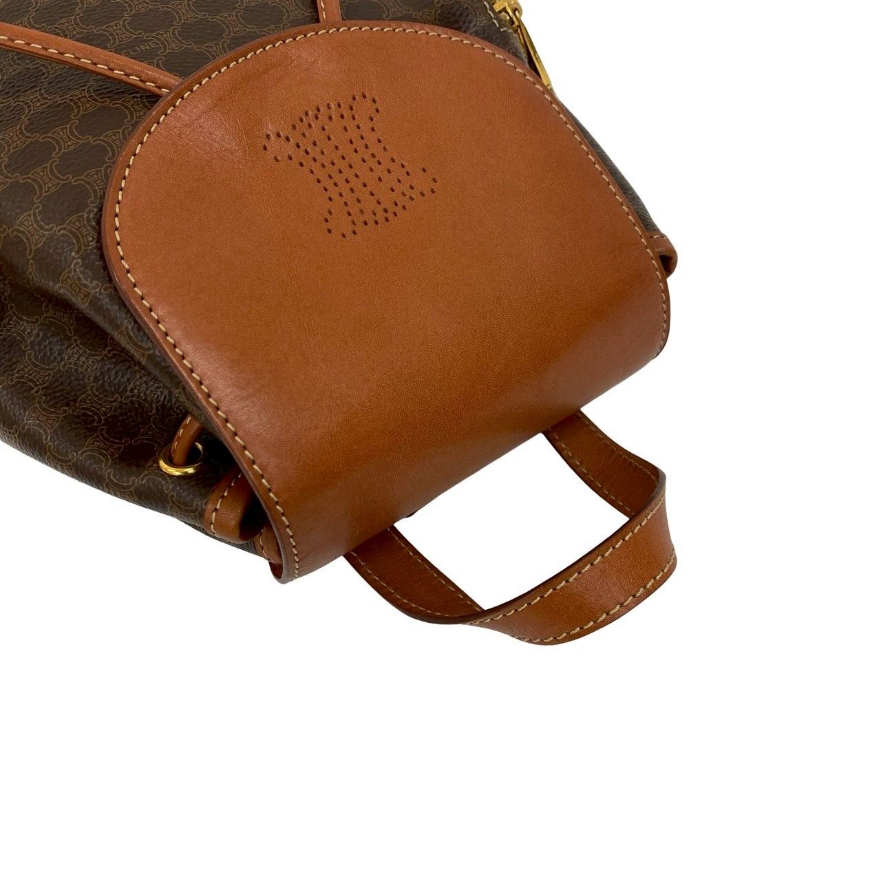 極 美品 CELINE セリーヌ ヴィンテージ マカダム ブラゾン トリオンフ