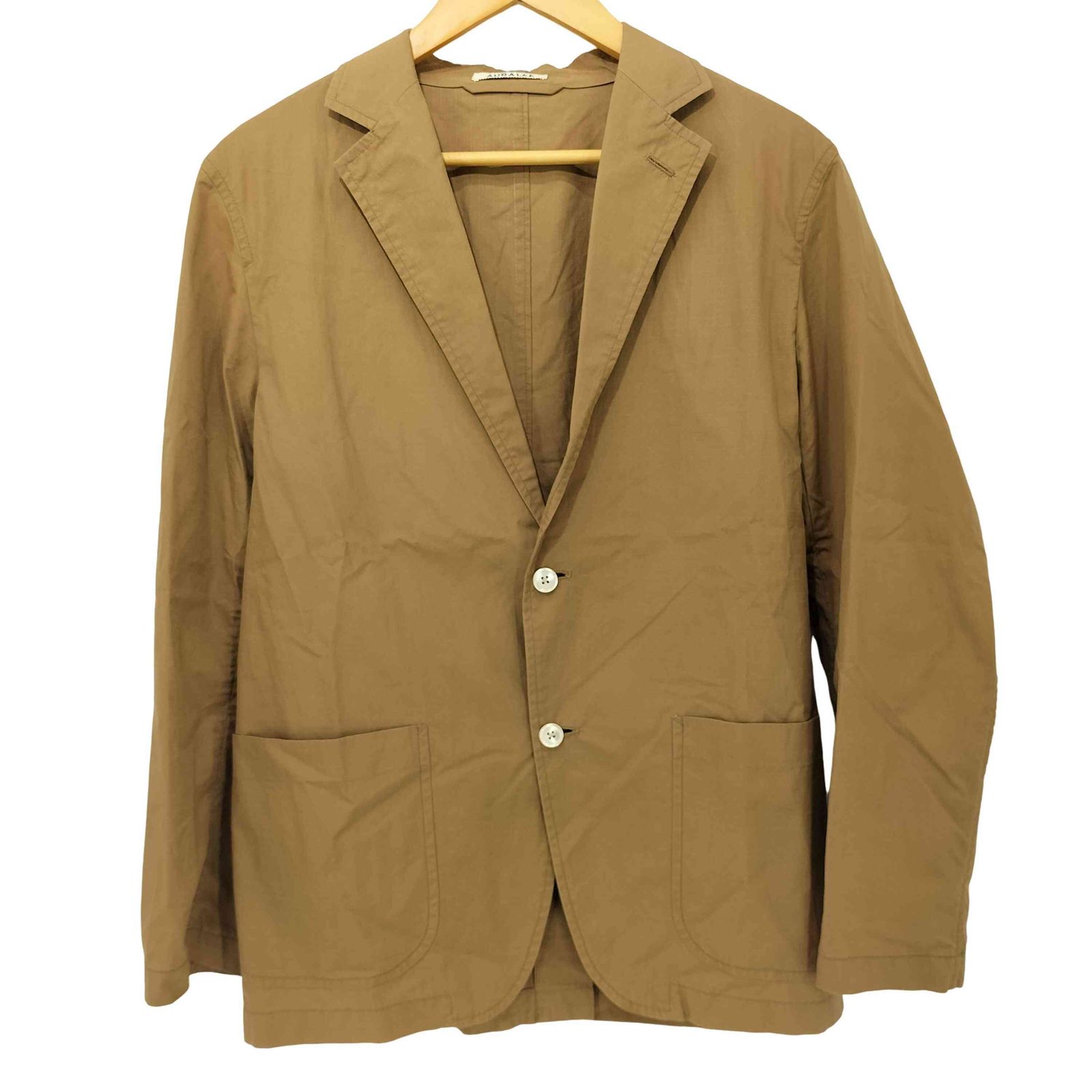 オーラリー AURALEE 17SS WASHED FINK RIPSTOP JACKET メンズ JPN：3 