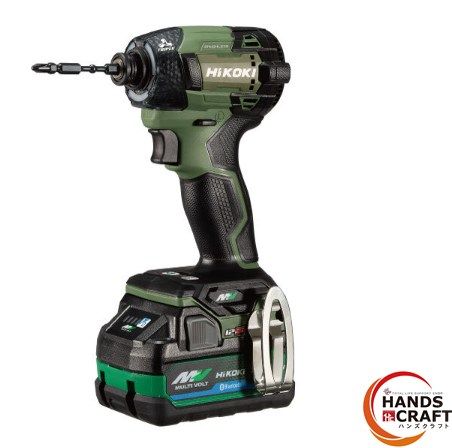 ハイコーキ HIKOKI インパクトドライバ WH36DD 2XHGSZ フォレストグリーン バッテリ2個 充電器 フルセット