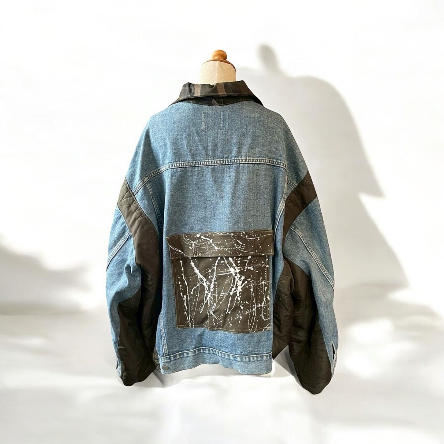 再構築denim jacket