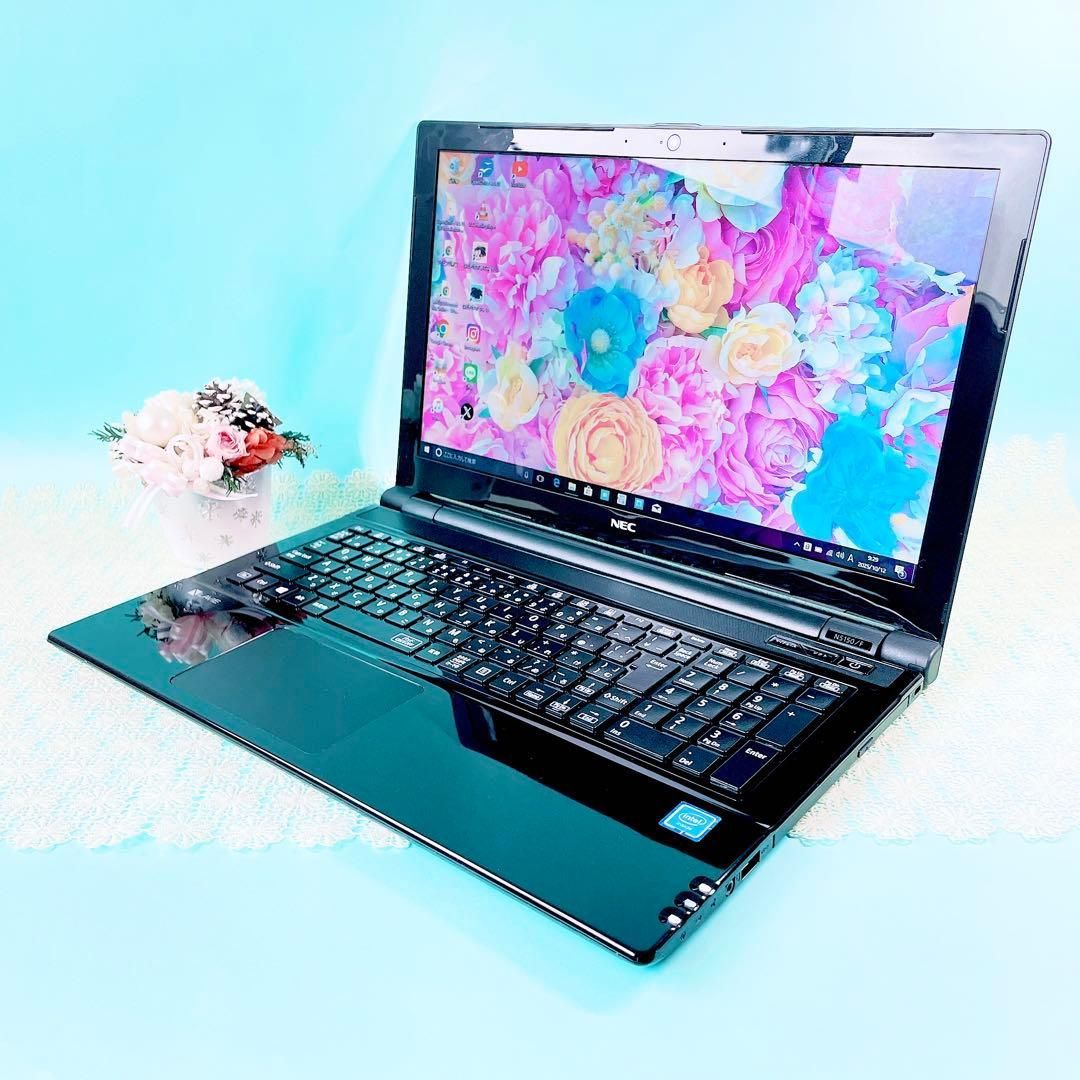 美品❤️安心の初期設定済NECノートパソコン✨大容量✨i5✨タイピング練習に 美品❤️安心の初期設定済NECノートパソコン✨大容量✨i5✨タイピング