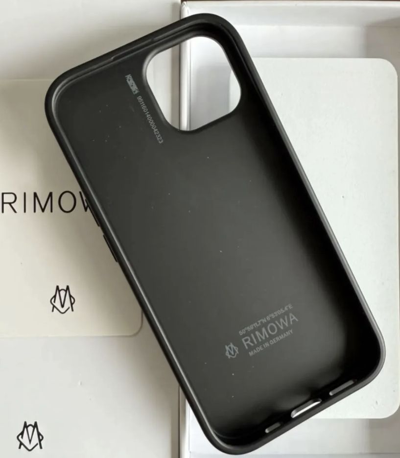 【新品】rimowa リモワ iPhone 15pro ケース　ブラック 新品/未使用/RIMOWA リモワ iPhone 15pro ケース ブラック