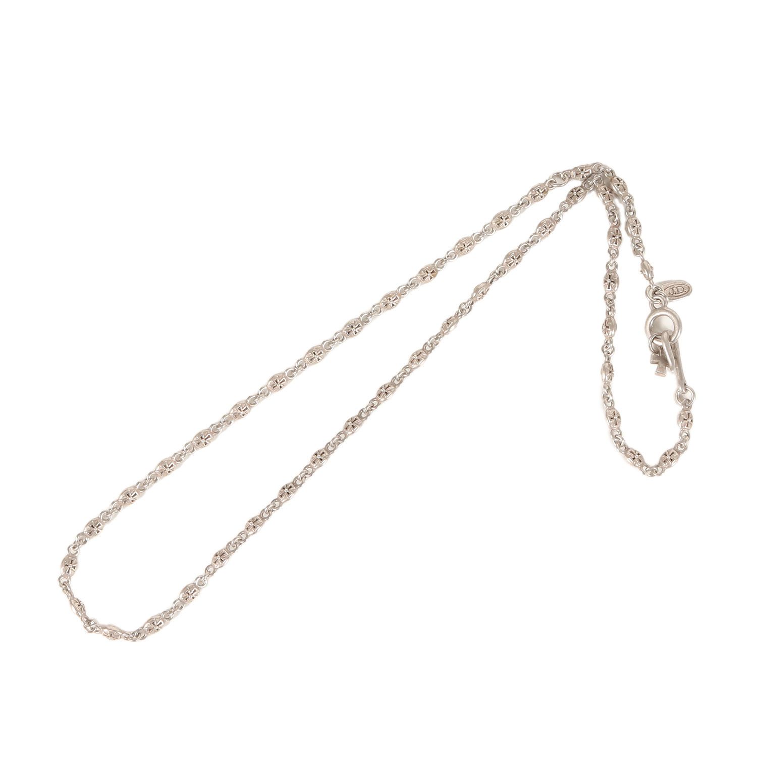 Justin Davis ジャスティンデイビス サイズ:50cm タイニー クロス チェーン ネックレス (TINY CROSS) シルバー925 アクセサリー ジュエリー【メンズ】