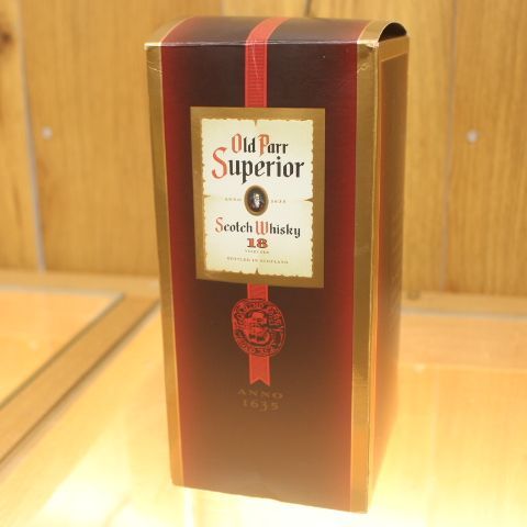 箱付き 未開栓オールドパー 18年 スペリオール  750ml 43% スコッチウイスキー スーペリア OLD PARR エキスパート藤沢辻堂店