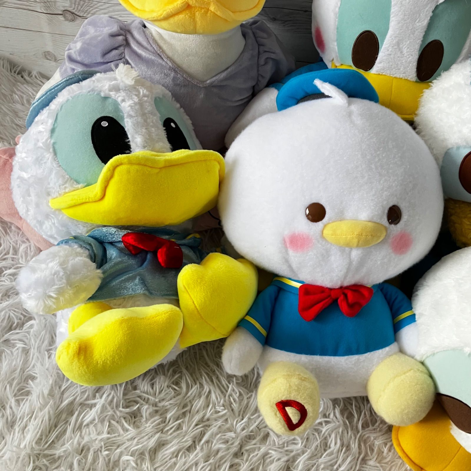 ディズニー ドナルド デイジー ぬいぐるみ 大量まとめ売り 19点セット