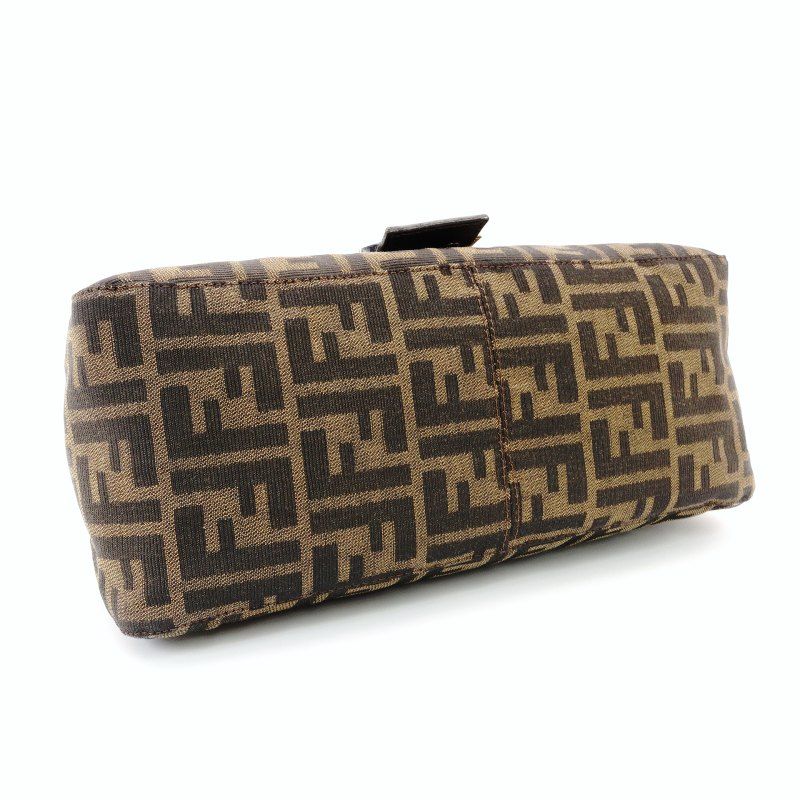 フェンディ FENDI ズッカ マンマバケット ショルダーバッグ キャンバス