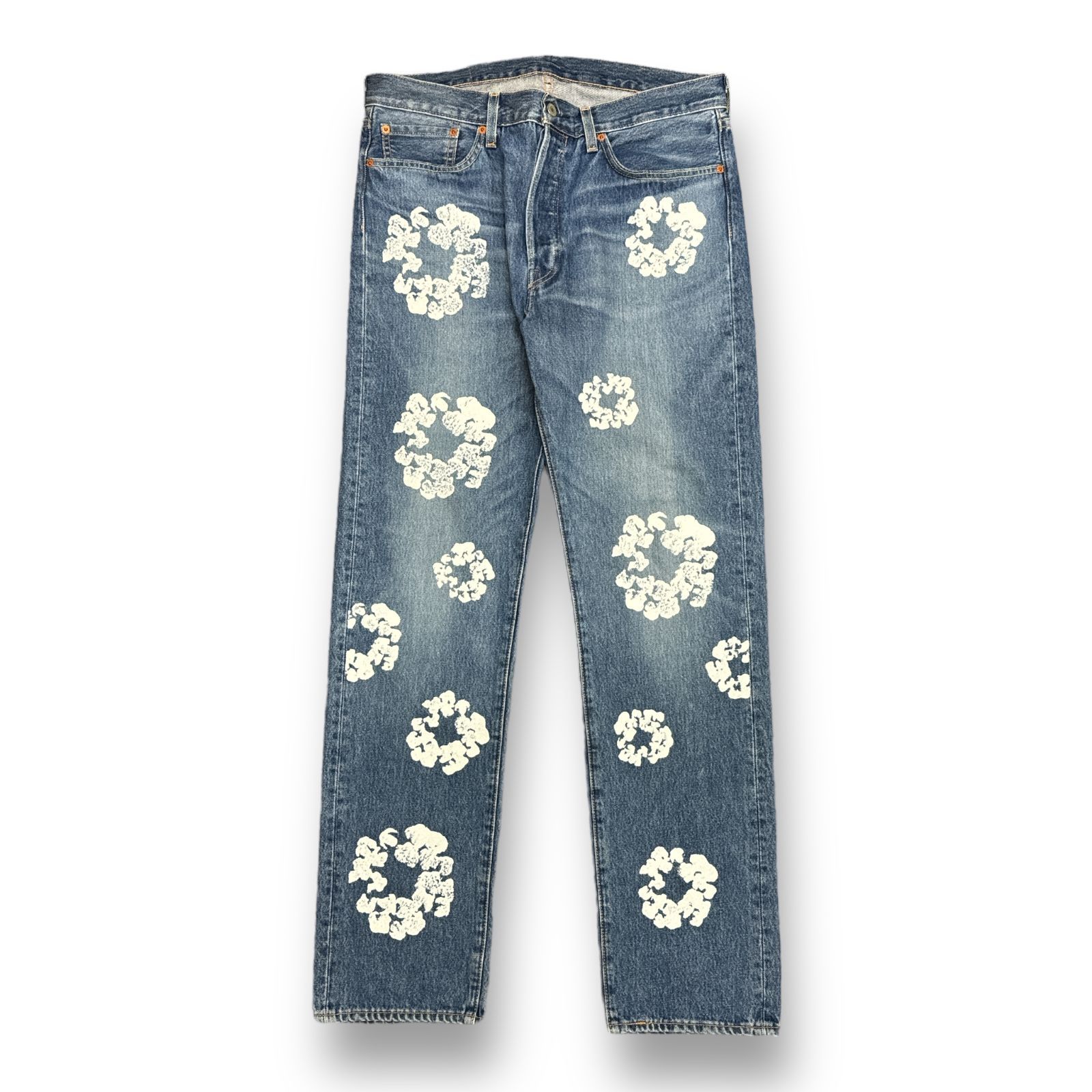 DENIM TEARS × Levi's 501 COTTON WREATH CHAINSTTCH コラボ デニム 