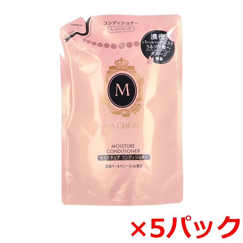 ヘアコンディショナー ファイントゥデイ マシェリ モイスチュア EX f フローラルフルーティの香り 詰替用 380mL X5パック
