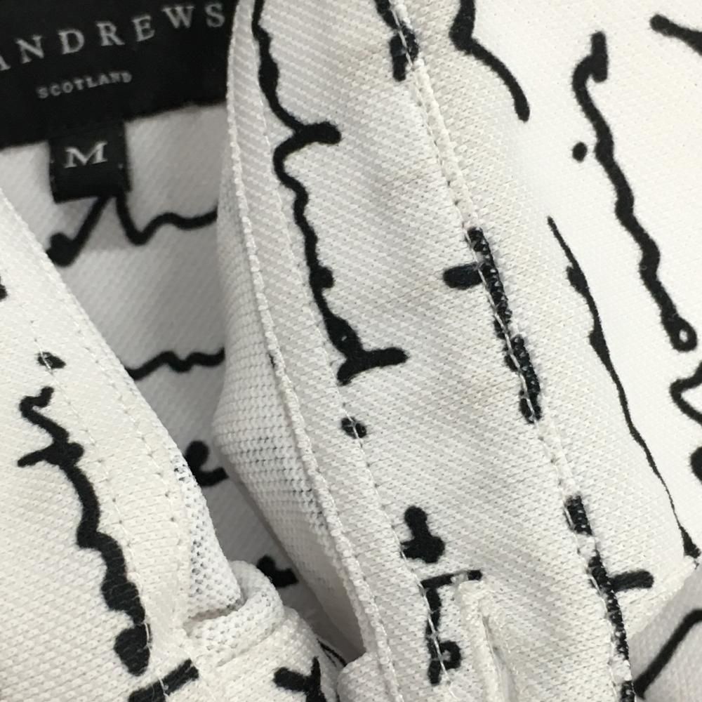 新品タグ付き♪セントアンドリュース 半袖ポロシャツ ブラック