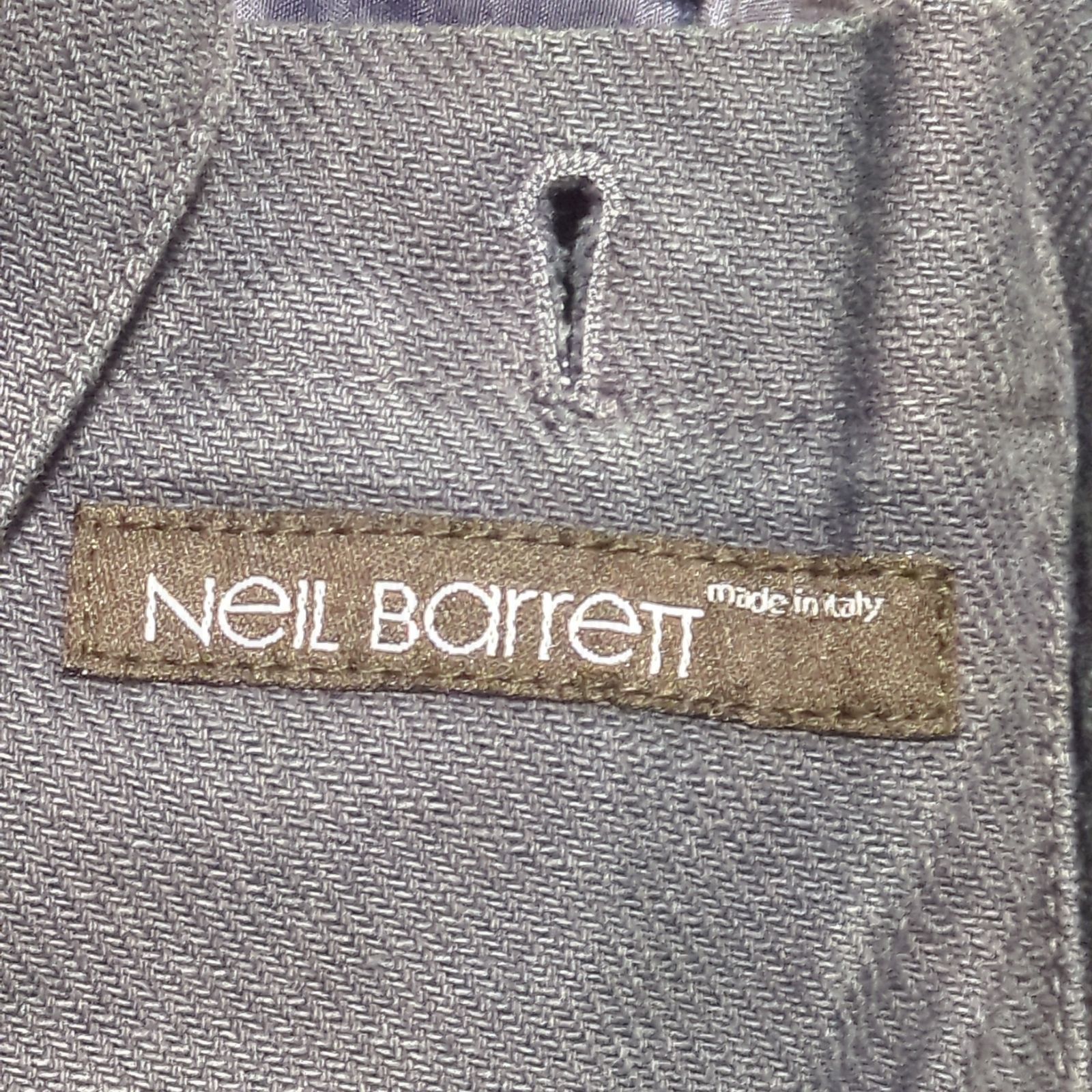 ニールバレット XS ジャケット アウター デニム調 ミリタリーテイスト GULLKHAN_COM