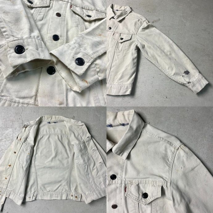 60~70年代 Levi's リーバイス 70519 ホワイトダックジャケット