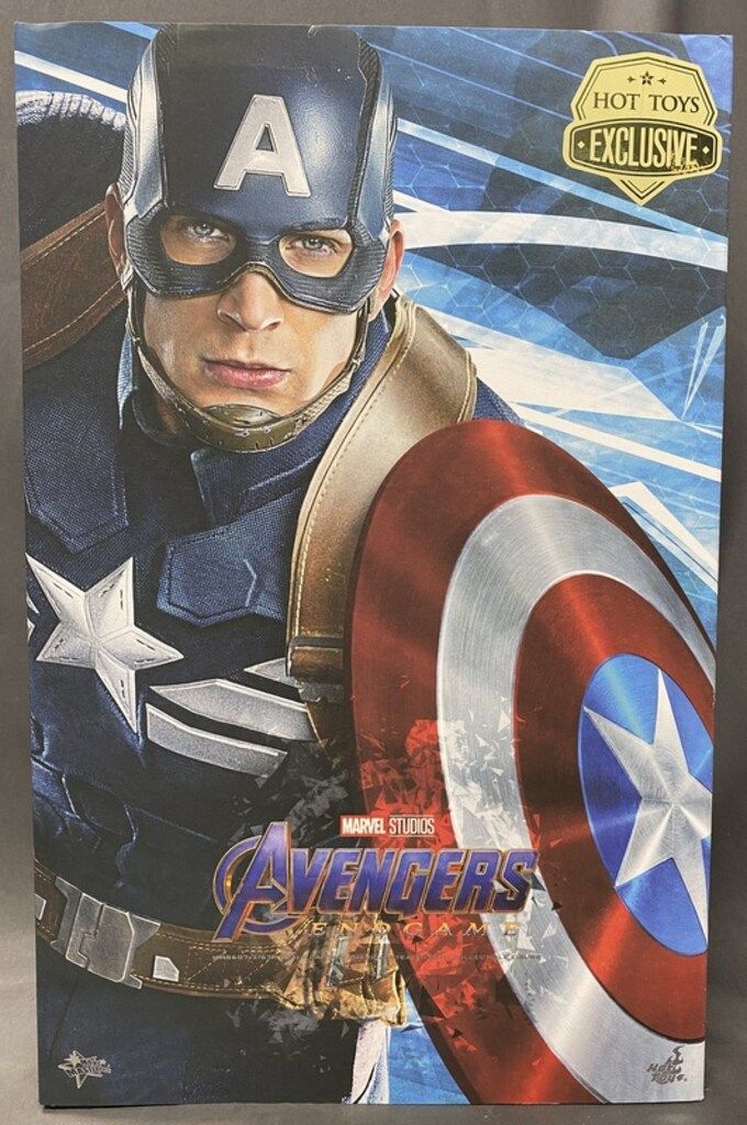 HOTTOYS MOVIE MASTERPIECE CAPTAIN AMERICA / STEALTH SUIT MMS607