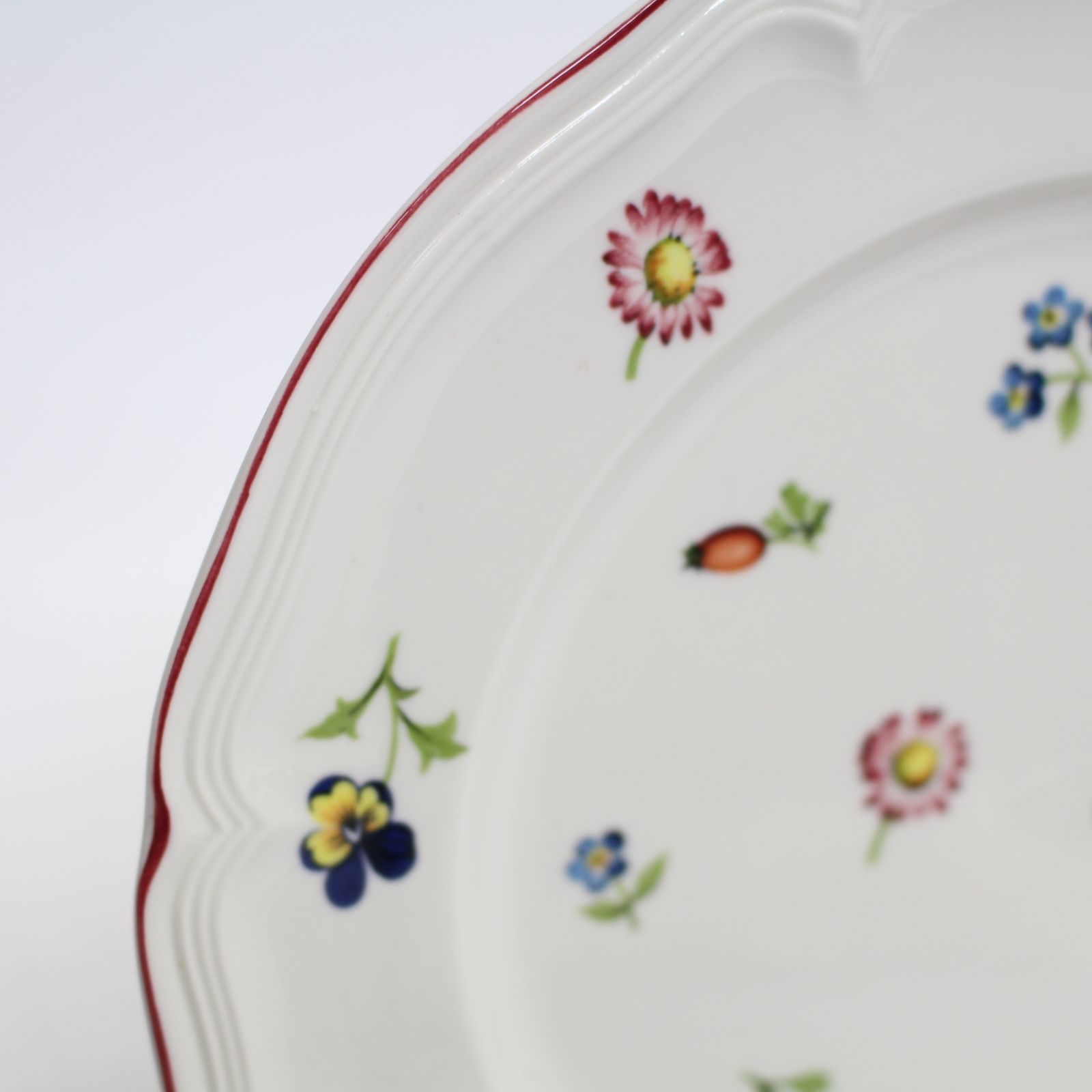 IS527)【6枚セット/美品】ビレロイ＆ボッホ Villeroy＆Boch プチフルール 20.7cm プレート 皿 Petite Fleur -  メルカリ