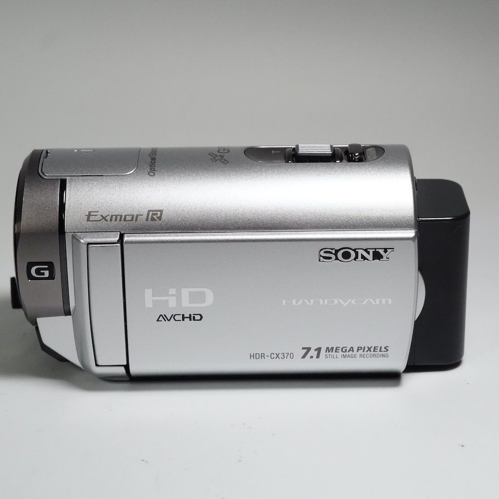 SONY ソニー HDR-CX370V シルバー ビデオカメラ 動作OK 1週間保証 