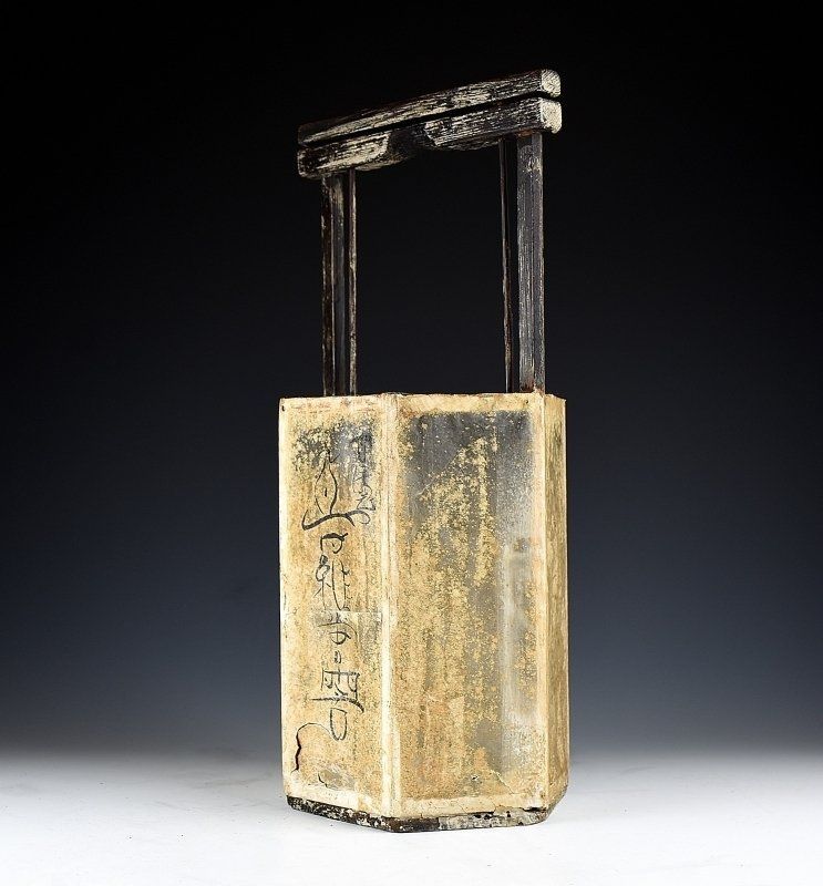 蔵C4935b 古民藝 行灯 手燭 灯燭具 江戸時代