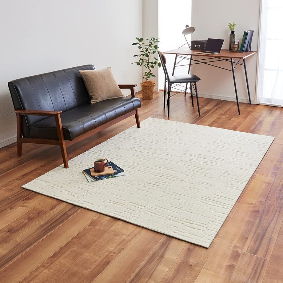 ホワイト タイルカーペット