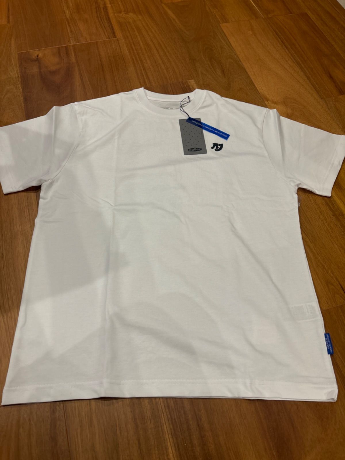 超特価セール開催！！ NewJeans ×藤原ヒロシ)未使用レアコラボ限定Tシャツ 白黒Lサイズ アイドル