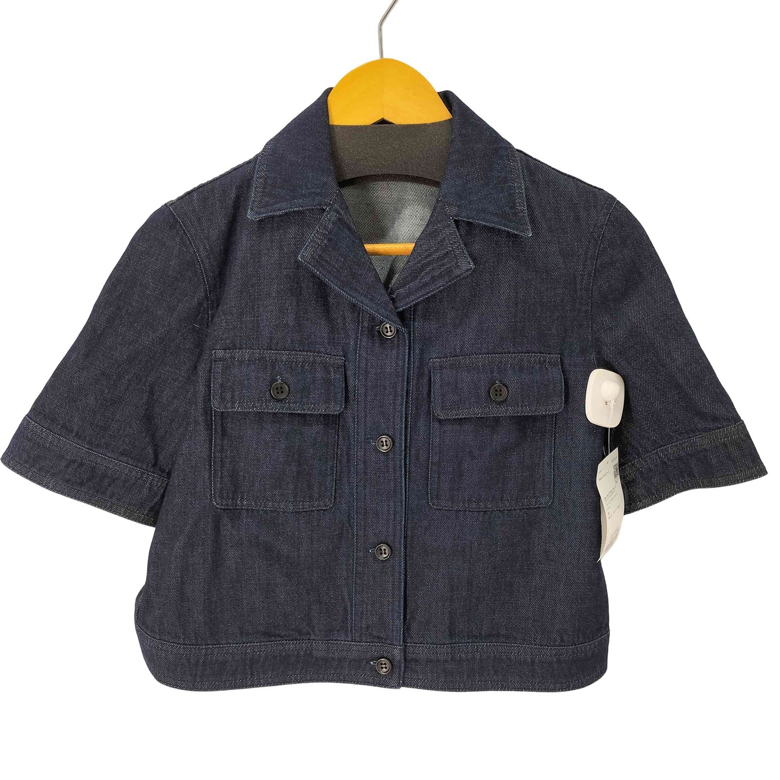 セオリー theory Classic Denim SS Boxy Patch JK クラシック デニム