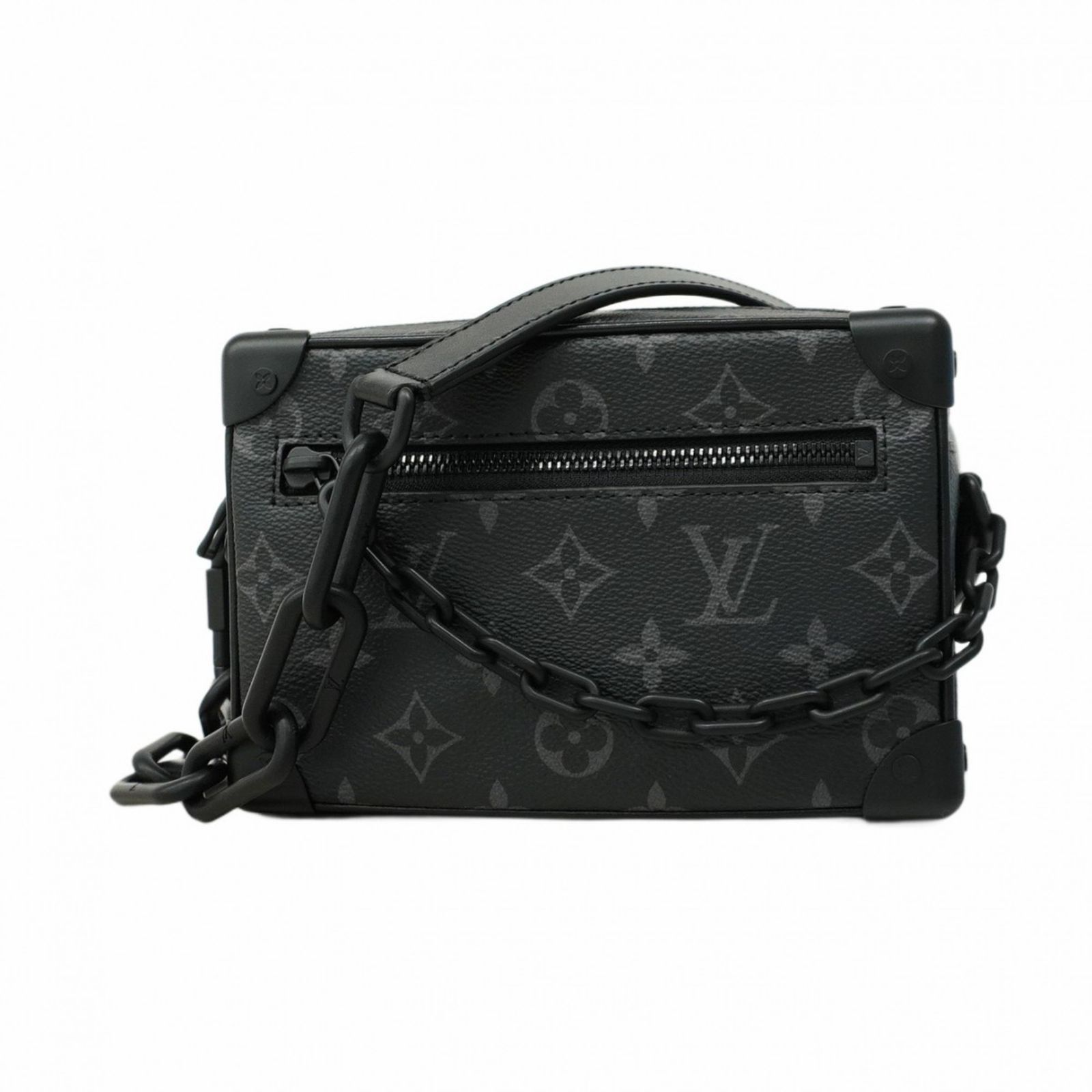 ルイ ヴィトン Louis Vuitton ルイ ヴィトン ショルダーバッグ モノグラム エクリプス ミニソフトトランク M44735 ブラックメンズ