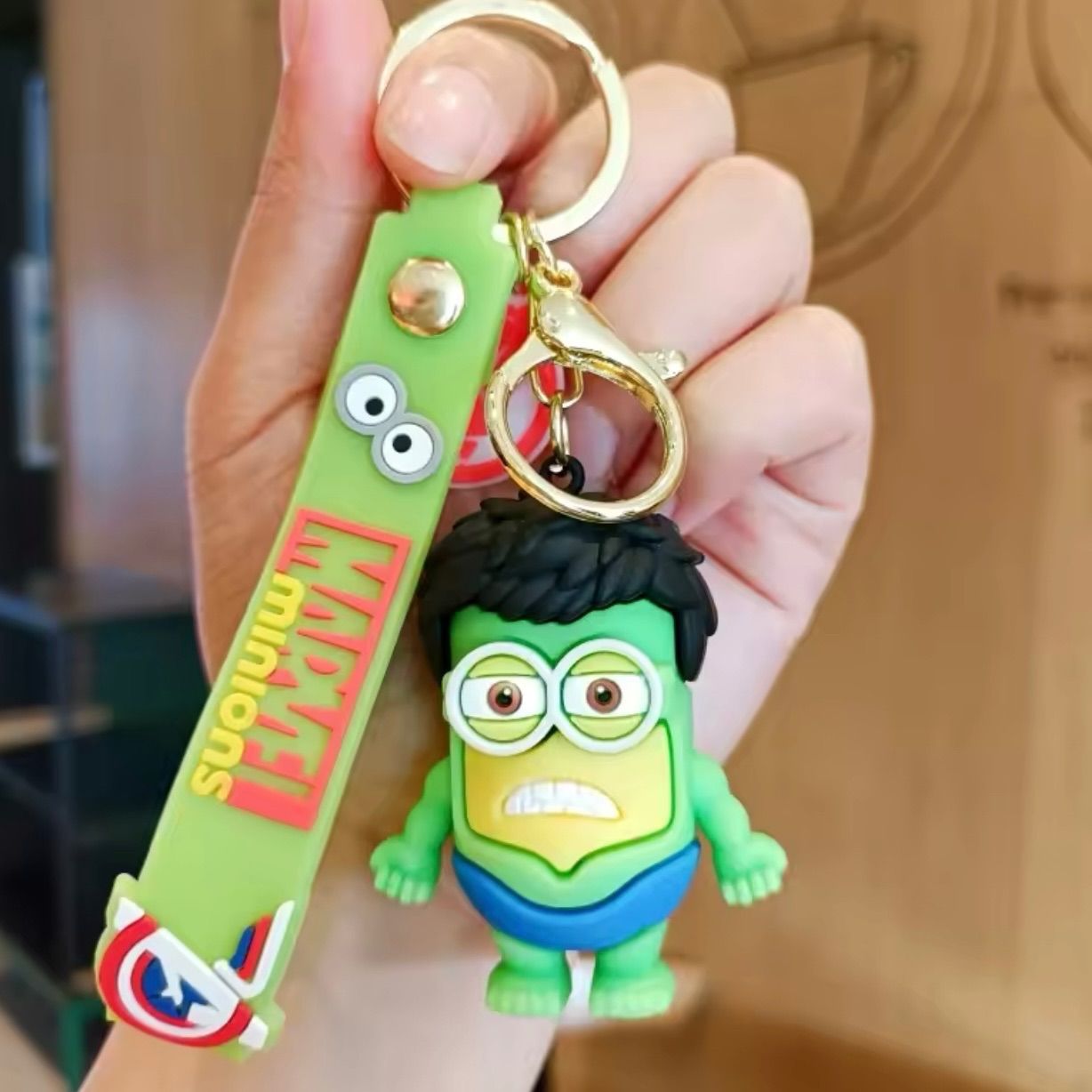 MINIONS ミニオンズ コスプレ ウマver キーホルダー ストラップ 単品］Minions ミニオン スーパーヒーローシリーズ キーホルダー