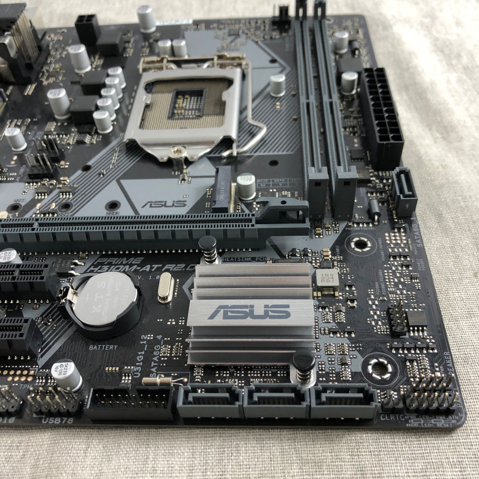 マザーボード ASUS PRIME H310M-AT R2.0【起動確認済】/MB-231113 - メルカリ