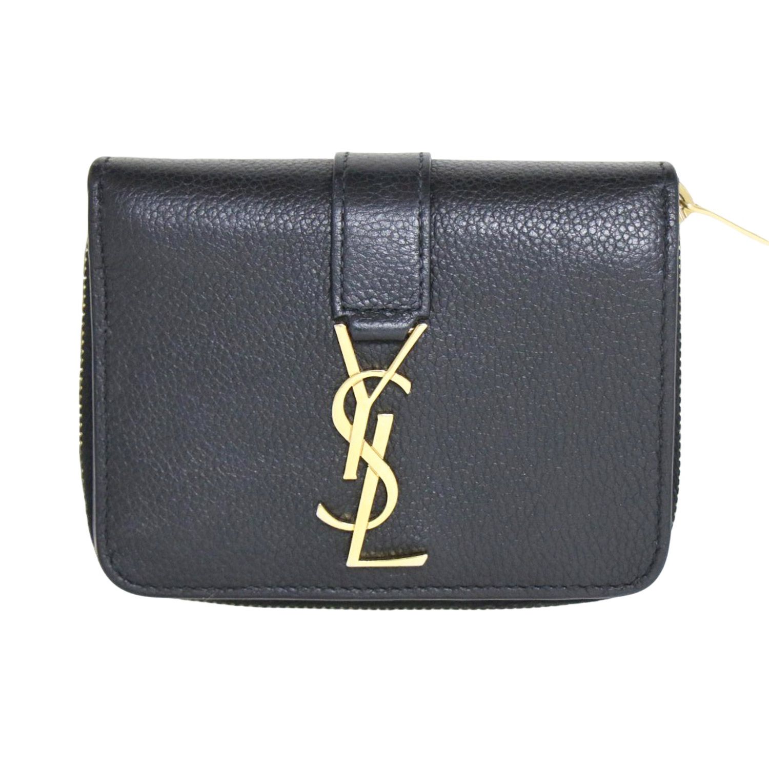 SAINT LAURENT PARIS サンローラン パリ 財布 ブラック 黒