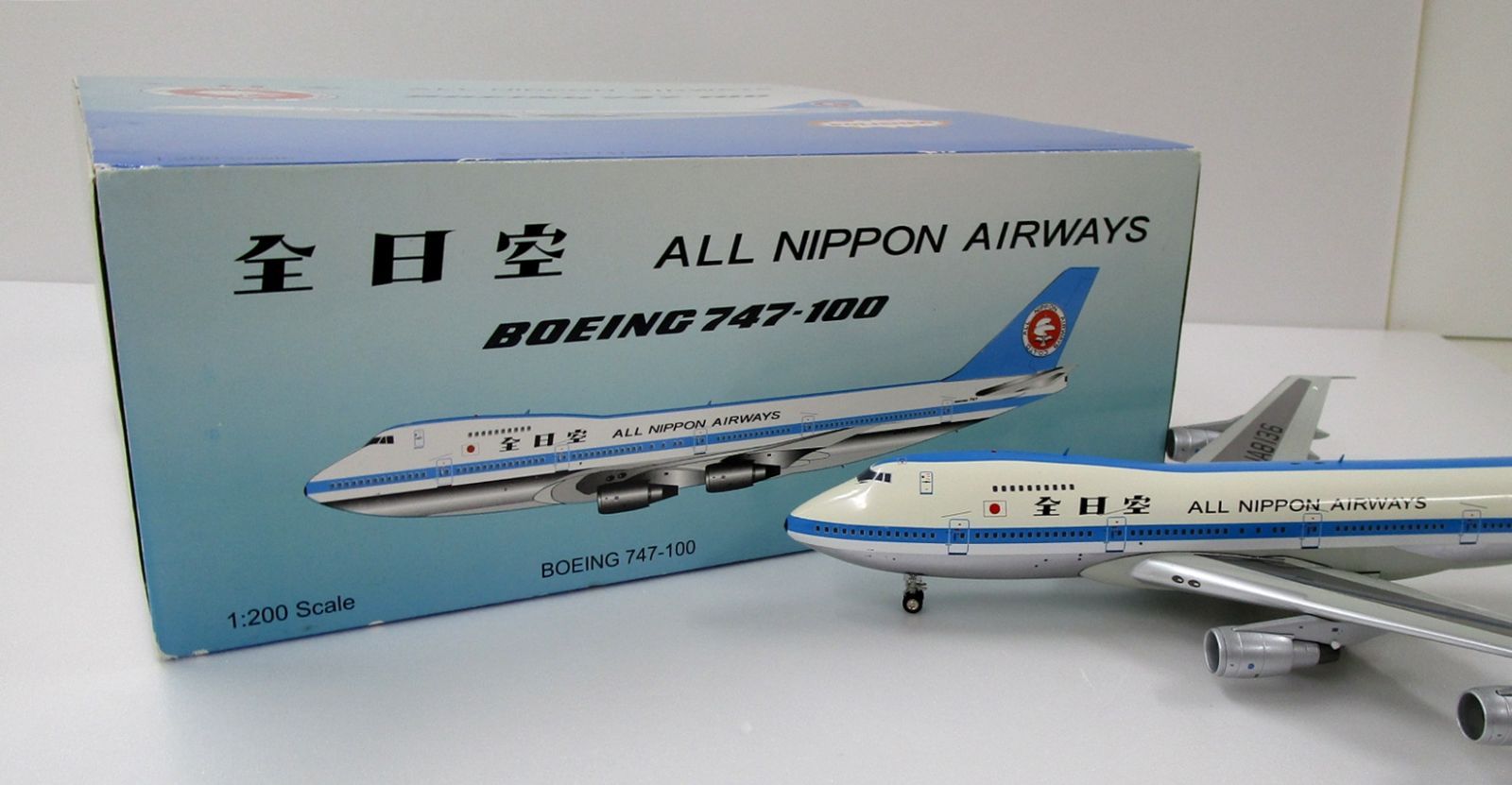 B747SR-100 ANA 全日空 BBOX 1/200 JA8136 www.JetCollector.com: INFLIGHT ANA -ALL NIPPON B747-100